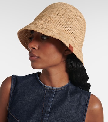Cappello da pescatore Meyers in rafia | Staud