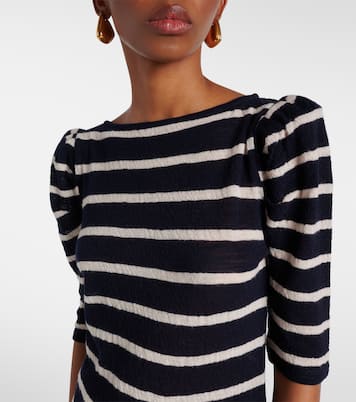 Top The Ruched in lana vergine | Frame