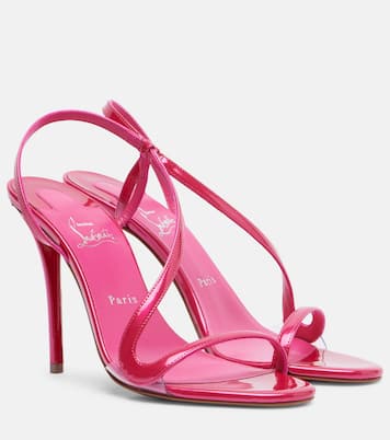 Sandales Rosa Z 100 en cuir verni | Christian Louboutin