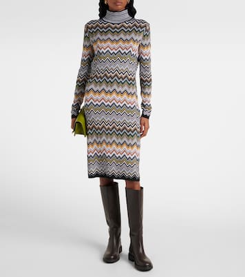 Zigzag midi dress | Missoni