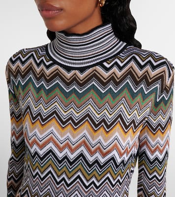 Zigzag midi dress | Missoni