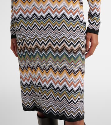 Zigzag midi dress | Missoni