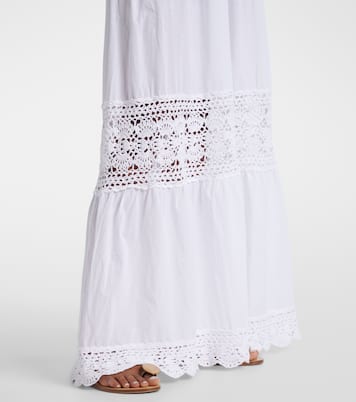 Abito Victoria in popeline e crochet | Anna Kosturova