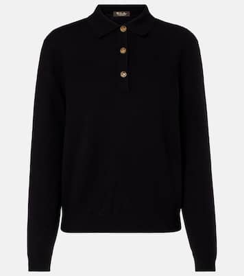 Classic cashmere polo sweater | Loro Piana