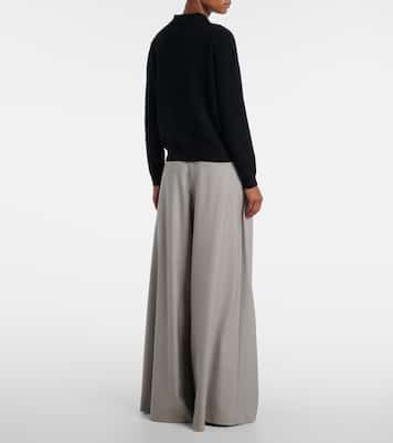 Classic cashmere polo sweater | Loro Piana