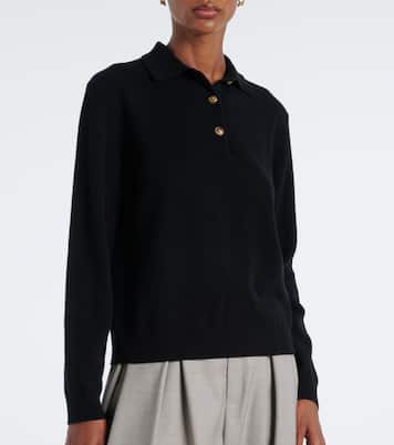 Classic cashmere polo sweater | Loro Piana