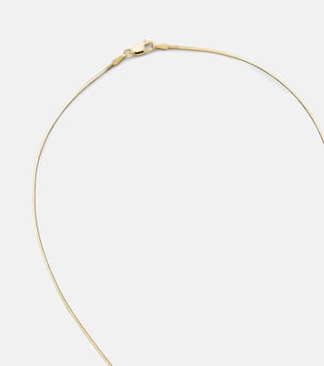 14kt gold pendant necklace with diamonds | Roxanne First