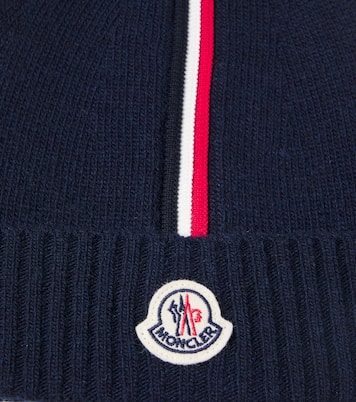 Logo wool beanie | Moncler Enfant