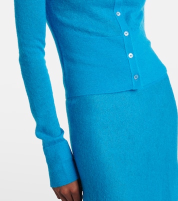 Mohair and wool-blend cardigan | Alaïa