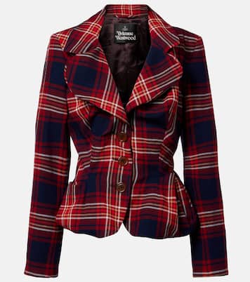 Drunken tartan blazer | Vivienne Westwood