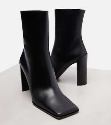Leather ankle boots | Alaïa