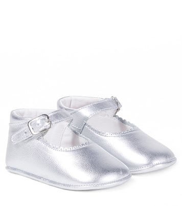 Bebé - Bailarinas Mary Jane de piel metalizada | La Coqueta