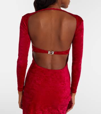 Vestido corsé de Velvet | Balenciaga
