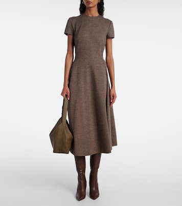 Abito midi Margaret in lana | Ralph Lauren Collection