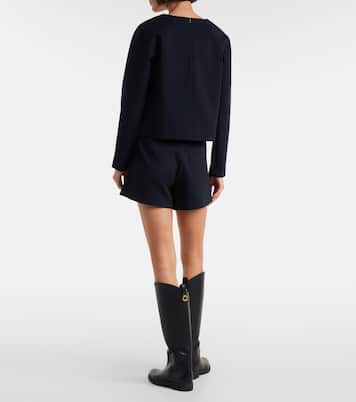 Top Girello en laine et coton mélangés | Max Mara