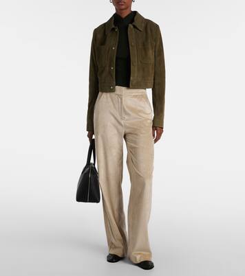 Grigore cotton-blend corduroy wide-leg pants | Veronica Beard