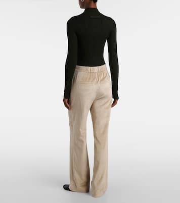 Grigore cotton-blend corduroy wide-leg pants | Veronica Beard