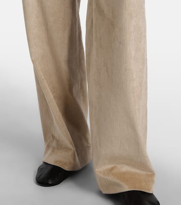 Grigore cotton-blend corduroy wide-leg pants | Veronica Beard