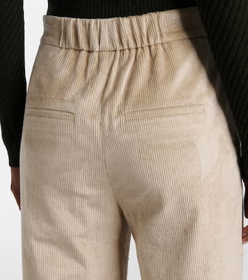 Grigore cotton-blend corduroy wide-leg pants | Veronica Beard