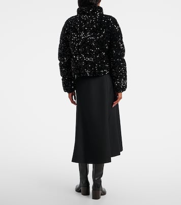 Chaqueta de plumas Louvi con lentejuelas | Moncler