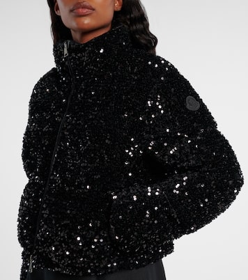 Chaqueta de plumas Louvi con lentejuelas | Moncler