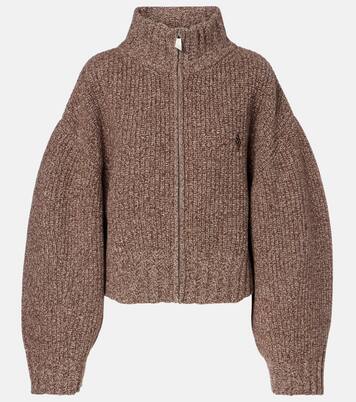 Cárdigan de lana y cachemir bordado | The Attico