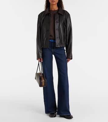 Lotta high-rise wide-leg jeans | 7 For All Mankind