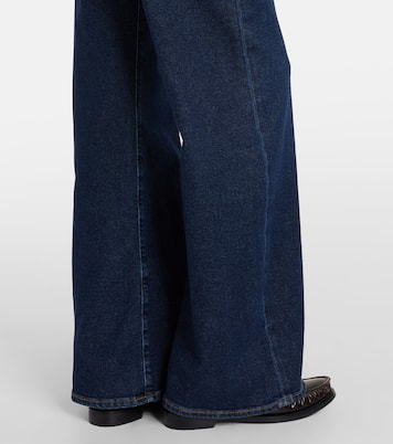 Lotta high-rise wide-leg jeans | 7 For All Mankind