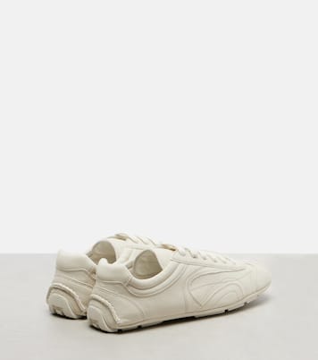 Montecarlo leather sneakers | Prada