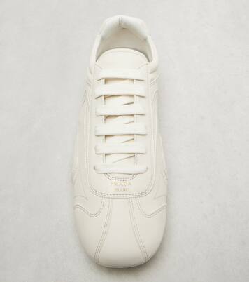 Montecarlo leather sneakers | Prada