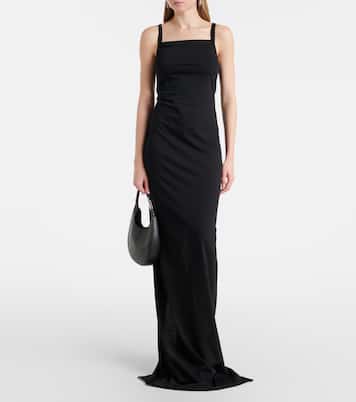 Robe longue Temple en coton | Rick Owens