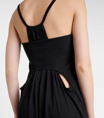 Robe longue Temple en coton | Rick Owens