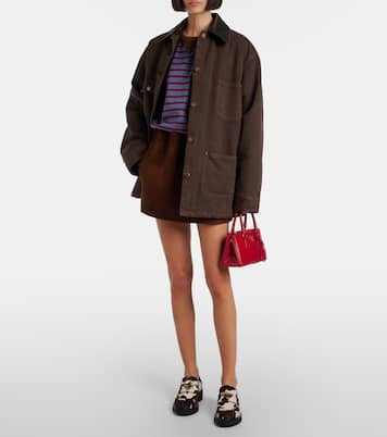 Prada Galleria Mini leather top-handle bag | Prada