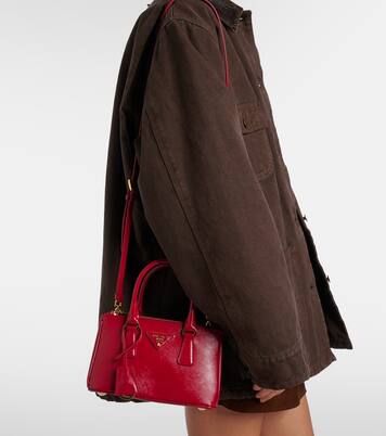 Prada Galleria Mini leather top-handle bag | Prada