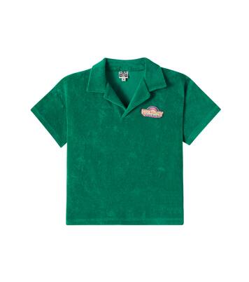 Embroidered cotton terry polo shirt | Bonton