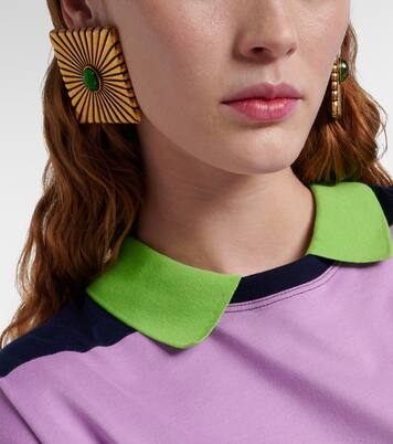 Circe embellished earrings  | Versace