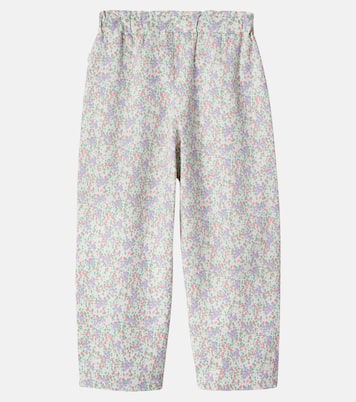 Paola floral twill pants | Cozmo