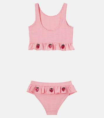 Etta gingham seersucker bikini | Konges Sløjd