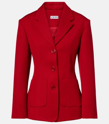 Wool-blend blazer | Loewe