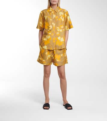 Wren floral linen-blend shorts | Lee Mathews