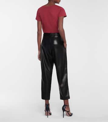 Hose Simone aus Lederimitat | Velvet