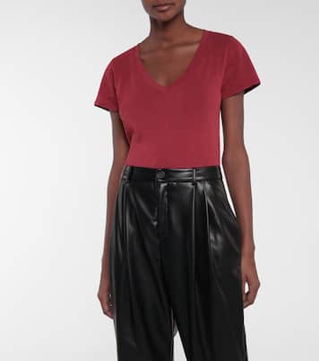 Hose Simone aus Lederimitat | Velvet