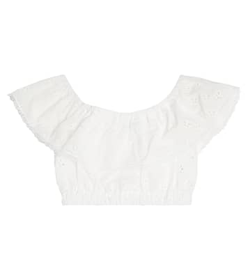 Broderie anglaise cotton top | Paade Mode