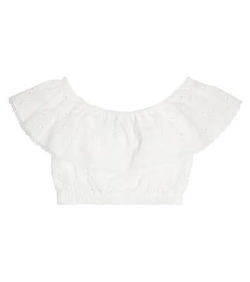 Broderie anglaise cotton top | Paade Mode
