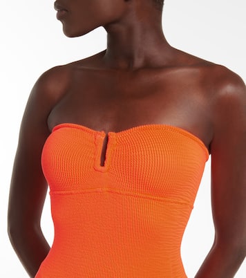 La Sciura textured bandeau minidress | Reina Olga