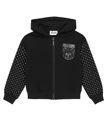 Hoodie aus einem Baumwollgemisch | Moschino Kids