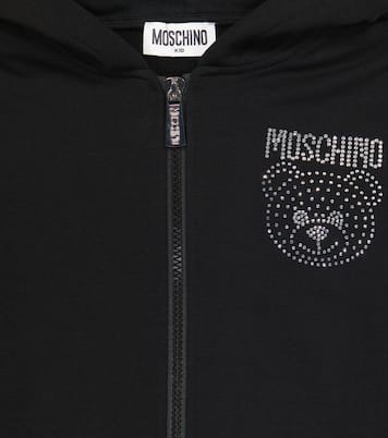 Hoodie aus einem Baumwollgemisch | Moschino Kids