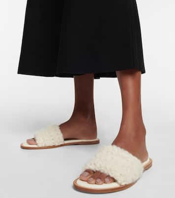 Sandali Ballast in bouclé | Gabriela Hearst