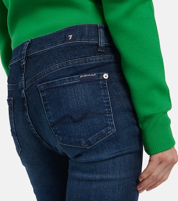 Jeans The Straight Crop a vita alta | 7 For All Mankind