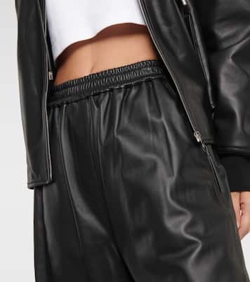 Pantaloni cropped in pelle | Loewe